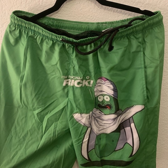 Pickle Rick mesh swim suit - Picture 2 of 3